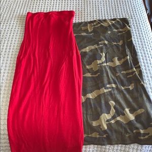 2 tube top sundress